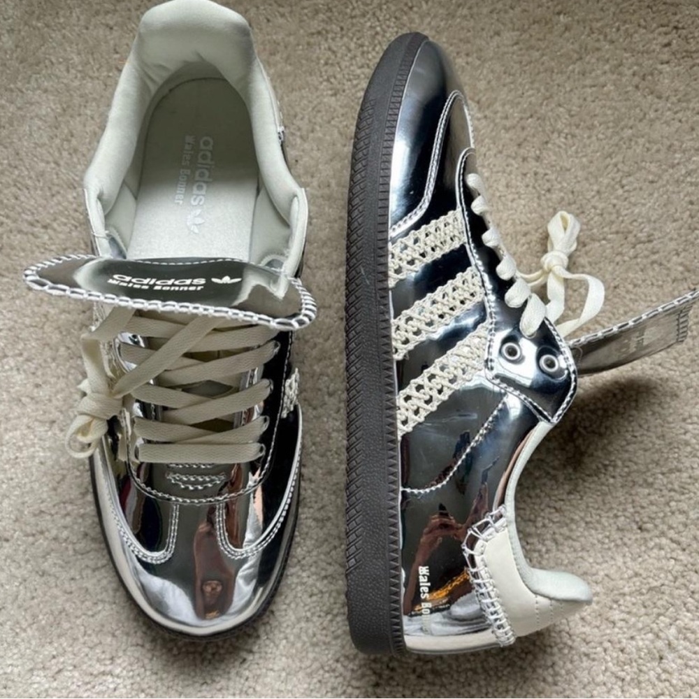 Wales Bonner x adidas Samba ‘Silver Metallic’